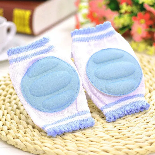 1 Pair Baby Knee Pads Protector Kids Children Safety Crawling Elbow Cushion Infants Knee Pads Protector Leg Warmers Baby Kneecap