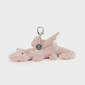 Bag Charm Rose Dragon