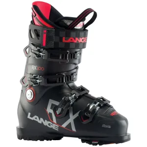 Lange RX 100 Mens Ski Boots Black / Red