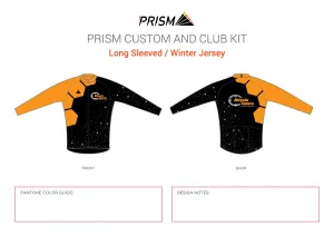 Men's Grand Tour Winter Jersey - HVBC Galaxy