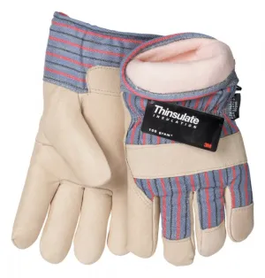 Tillman 1565 Top Grain Pigskin/Canvas Thinsulate™ Winter Gloves (1 Pair)