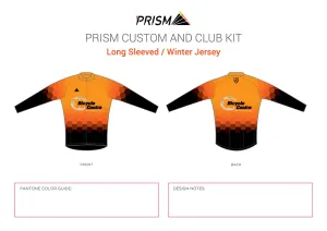 Women's Grand Tour Winter Jersey - HVBC Sunrise